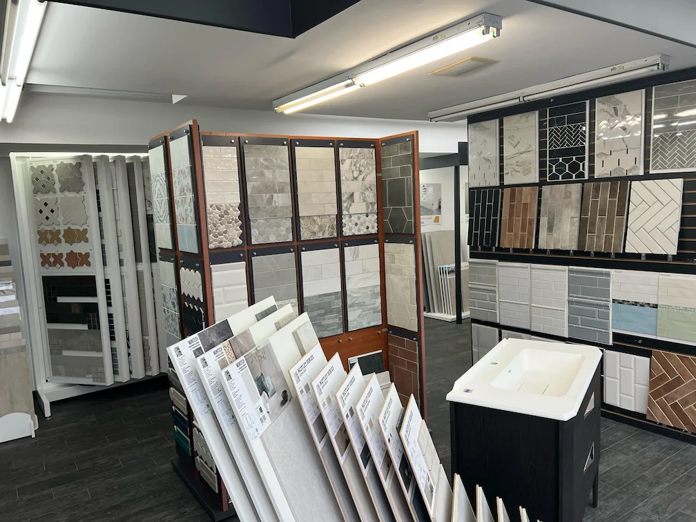 Tile showroom display